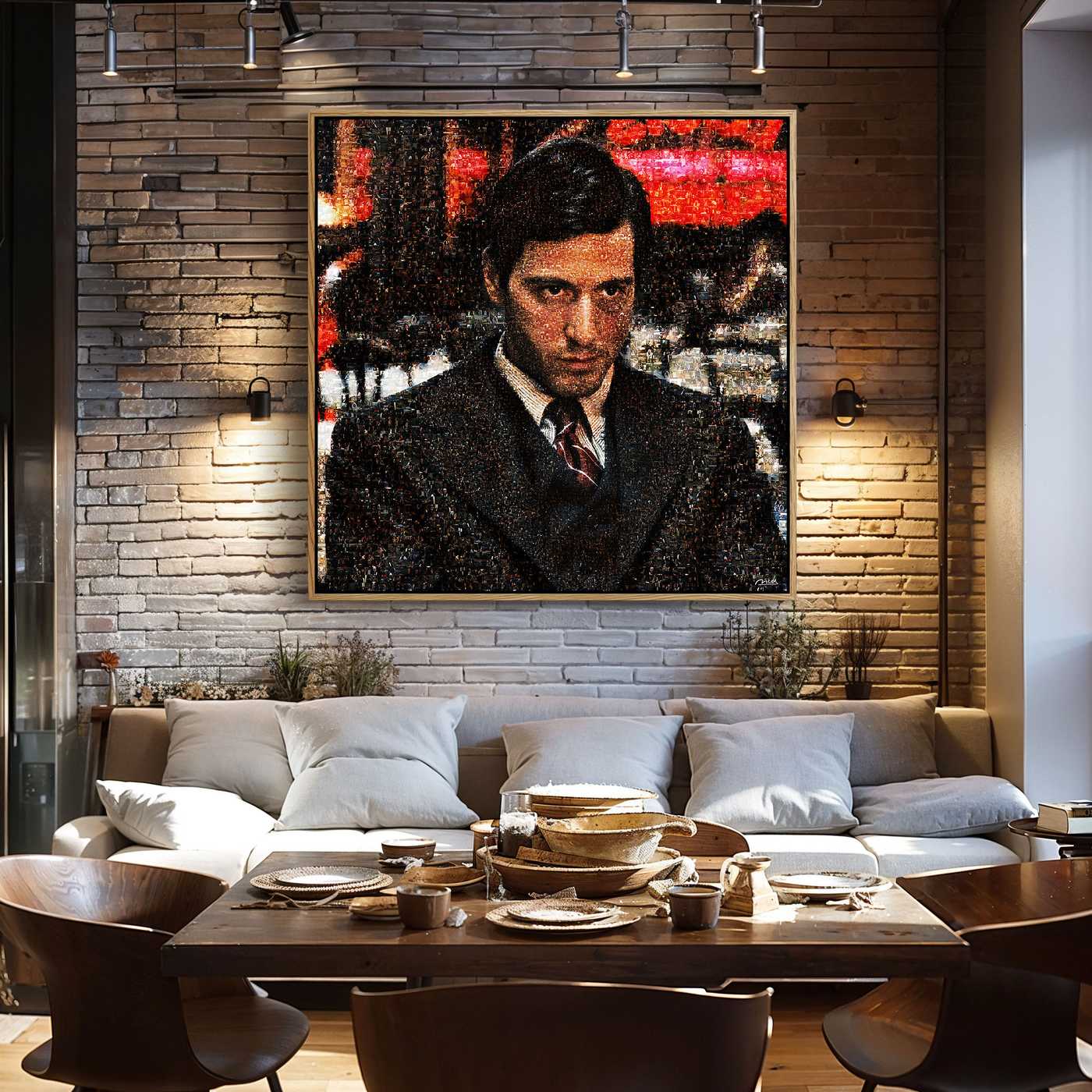 THE GODFATHER . Bloodline Crown Cinematic Wall Art – Limited Edition - Image 3