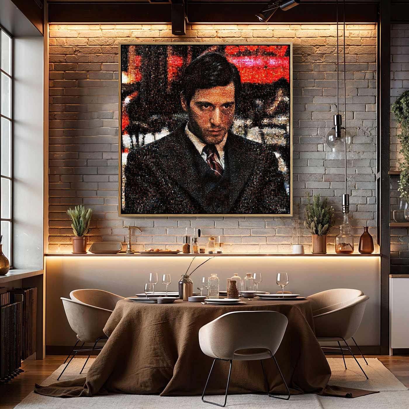 THE GODFATHER . Bloodline Crown Cinematic Wall Art – Limited Edition - Image 4