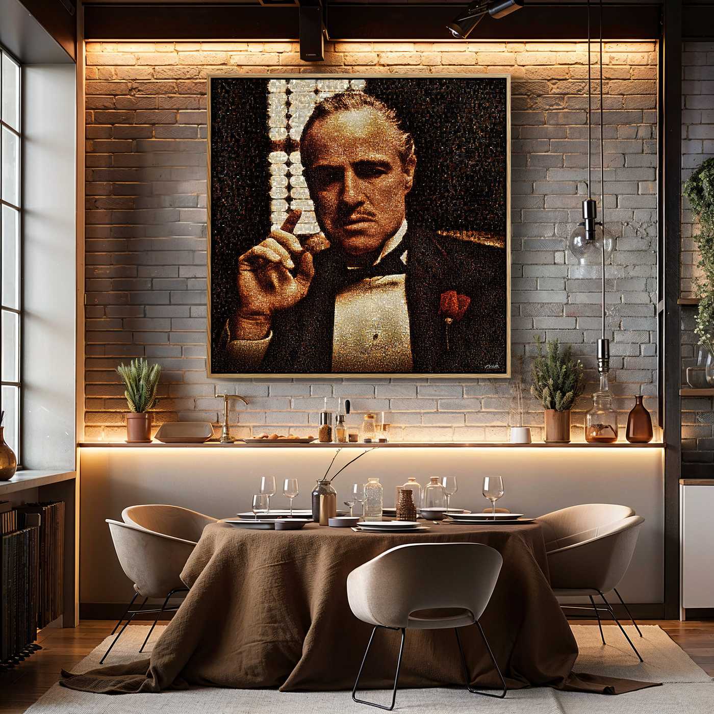 THE GODFATHER . Patriarch's Will Film Wall Art Decor – Limited Edition - Image 4