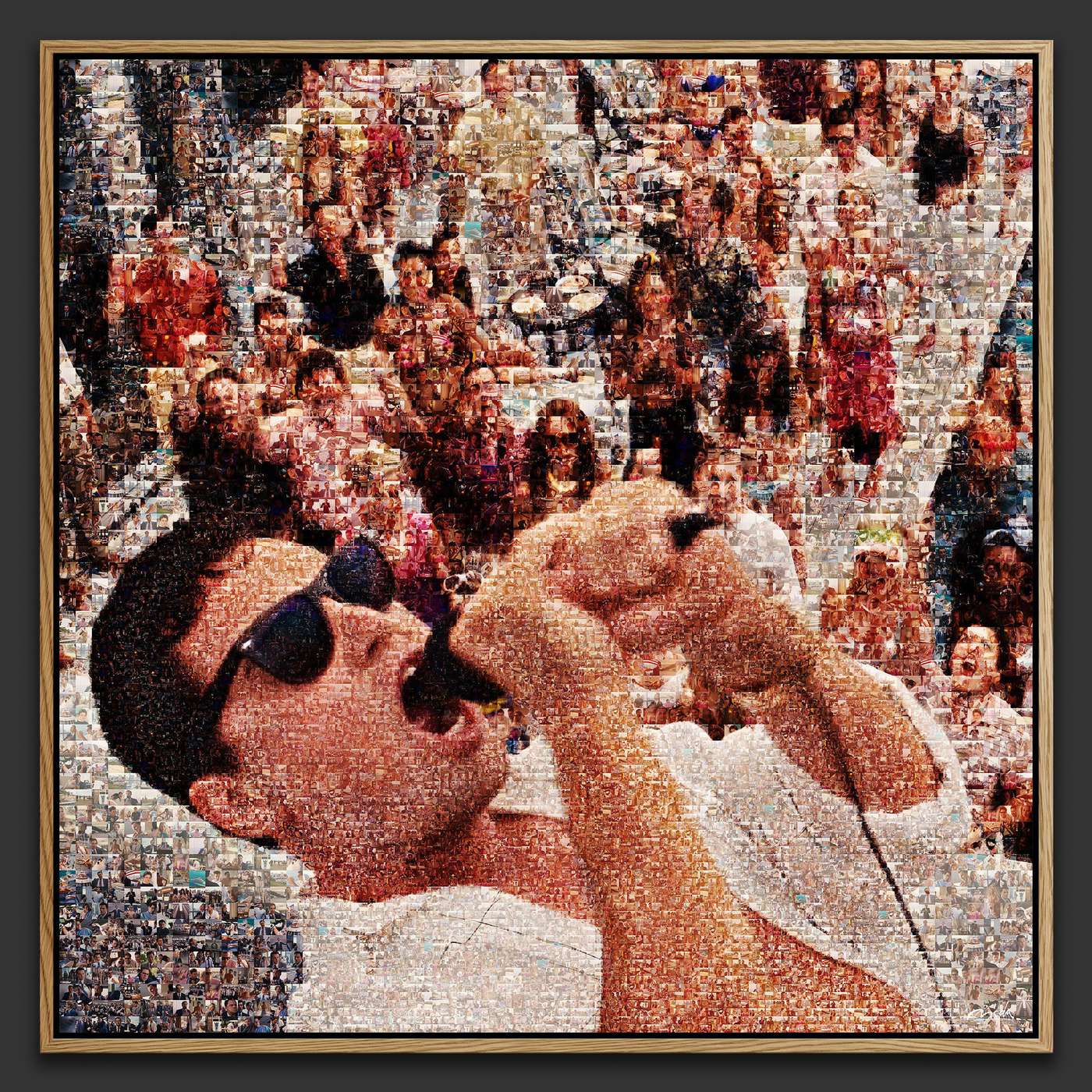 THE WOLF . Party Time Modern Movie Art Print – Limited Edition - Image 2