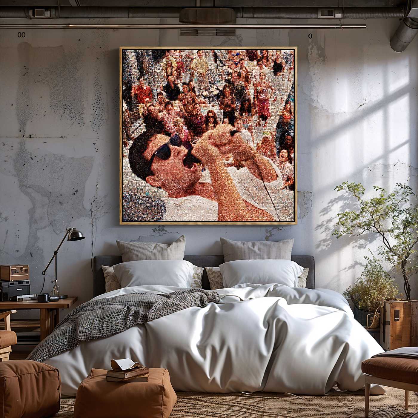 THE WOLF . Party Time Modern Movie Art Print – Limited Edition - Image 5