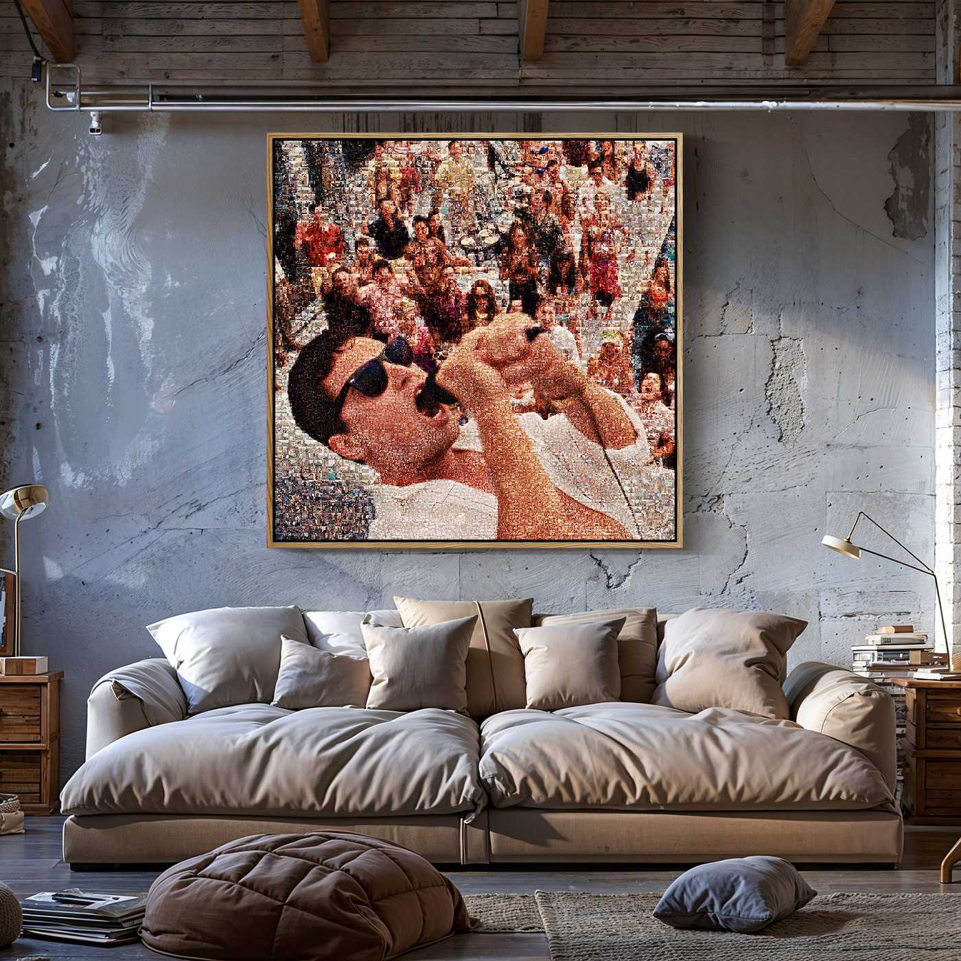 THE WOLF . Party Time Modern Movie Art Print – Limited Edition - Image 6