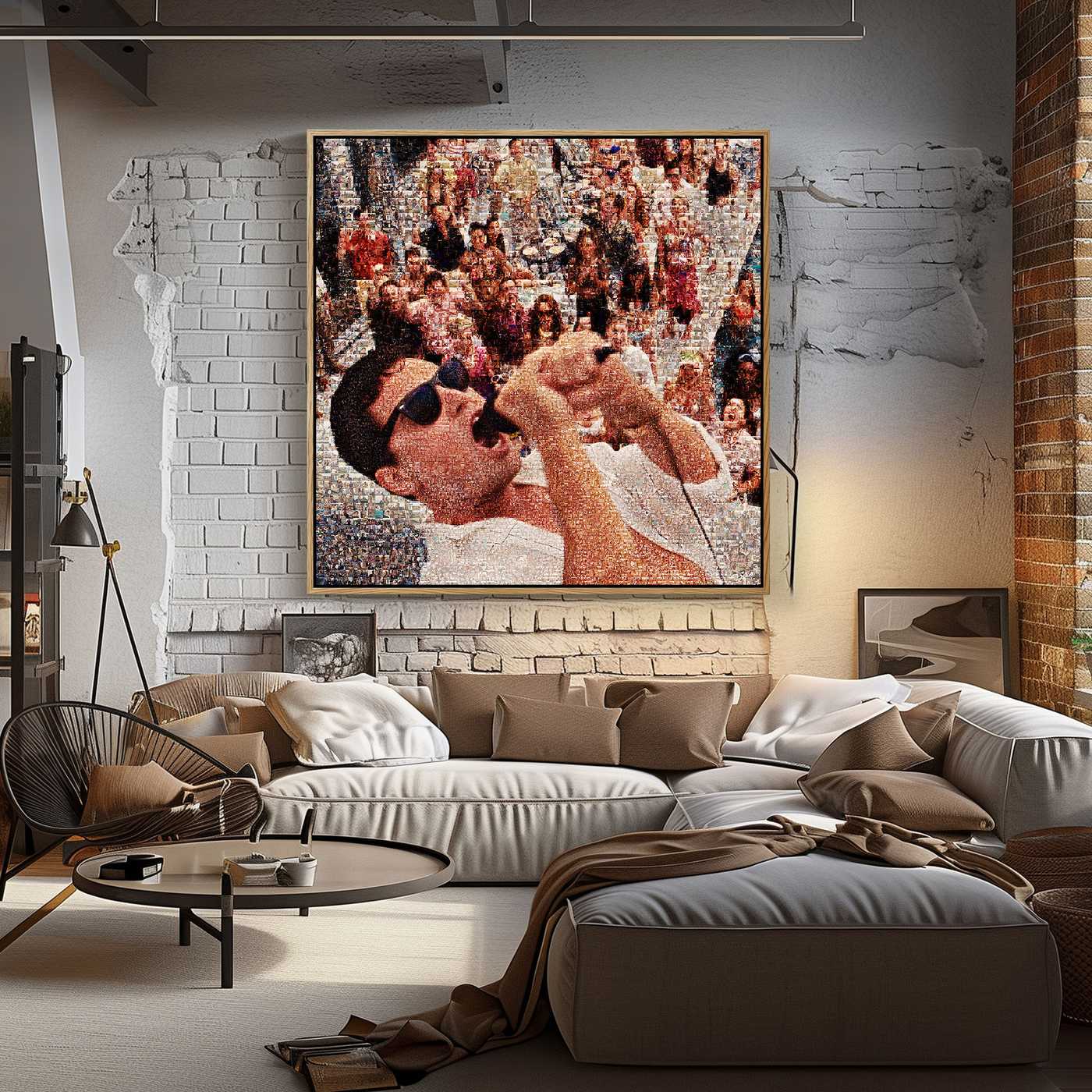 THE WOLF . Party Time Modern Movie Art Print – Limited Edition - Image 8